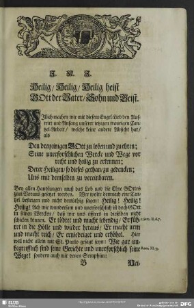Leichenpredigt : Christ-Adeliche Leichen-Predigt, [allgemeiner Eingang], Leichen-Text, Eingang, Erklärung, Usus