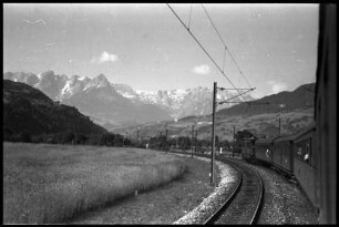 Werfen: Strecke im Pinzgau [aus Zug heraus]
