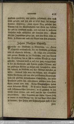 Johann Matthias Schröckh