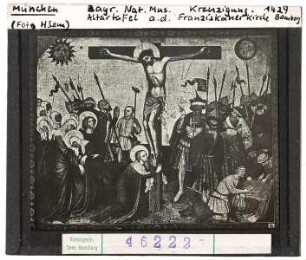 München, Bayerisches Nationalmuseum: Bamberger Altar, Kreuzigung