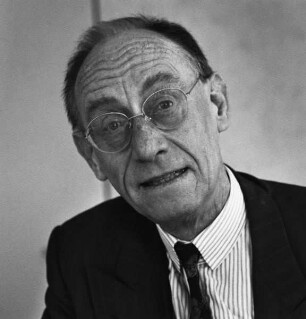 Edzard Reuter (geb. 1928; Unternehmer. Daimler-Benz AG). Stuttgart, 30.11.1989