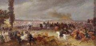 Die Schlacht von Königgrätz am 3. Juli 1866