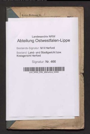 Erblasser: Goebel, Johann Heinrich, geb. Meyer; Erblasser: Goebel, Catharine Marie: