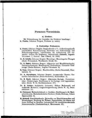b) Etatmäßige Professoren