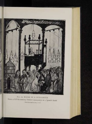 Fig. 10. Scene in a synagogue