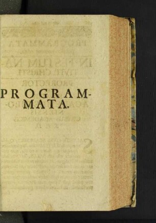 Programmata.