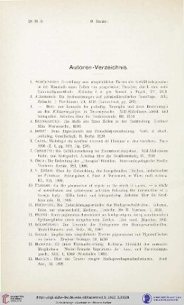Autoren-Verzeichnis