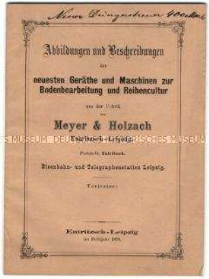 Geräte und Maschinen für die Bodenbearbeitung