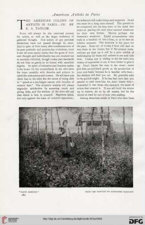 55: The American colony of artists in Paris, [3]