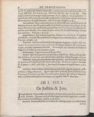 Tit. I.De Justitia & Jure.