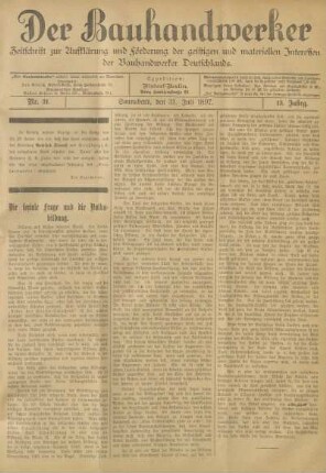31. Juli 1897, Nr. 31