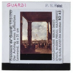 Guardi, Ballonaufstieg