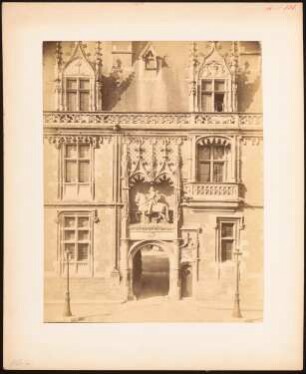 Schloss (Château Royal), Blois: Ansicht Portal