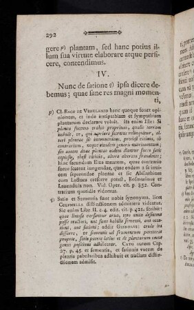 292-301, Nunc de satione ipsa ...