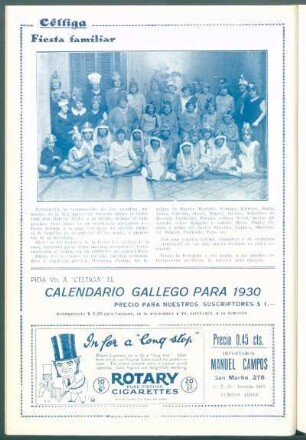 Fiesta familiar : [Fotografía de una fiesta en la residencia particular de Gabriel Forte]