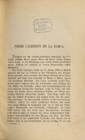 Geschichte des spanischen Nationaldramas, 2