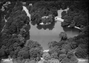 Dresden, Großer Garten, Carolasee, Carolaschlößchen
