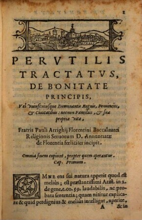 Perutilis tractatus de bonitate principis