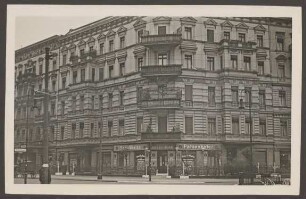 Ansichtskarte Fichtestraße 1, Ecke Urbanstraße