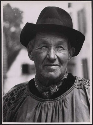 Portrait eines Bauern