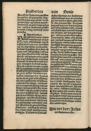 Wie der herr Jesus mit Katherinen redet.