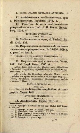 Codex medicamentarius Europaeus, 7. Literas Pharmacopoeias continet. - 1822