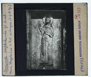 Gernrode, Heiliges Grab : Äußere Nordwand der Hauptkammer, Maria Magdalena