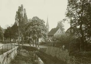 Wilsdruff. Blick zur Kirche