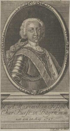 Bildnis von Karl Maximilian Joseph, Kurfürst von Bayern