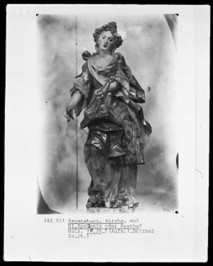 Heilige Agatha oder Apollonia