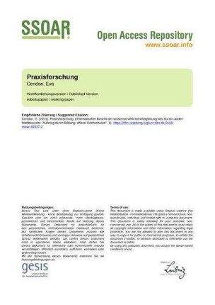 Praxisforschung