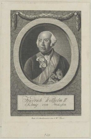 Bildnis des Königs Friedrich Wilhelm von Preußen