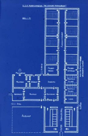 Funktionsplan "Milchvieh-Nebenräume"