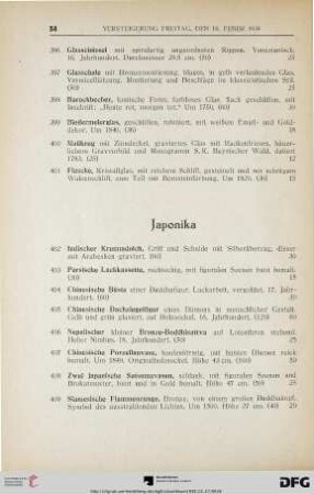 Japonika (Nr. 402-433)