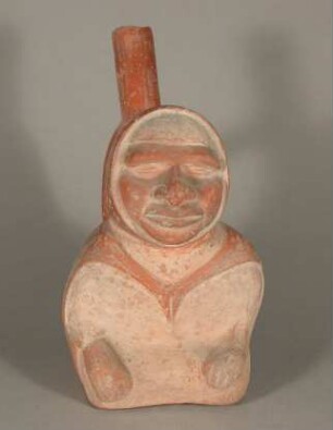 Sitzende anthropomorphe Figur, blind