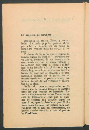 La herencia de Newbery