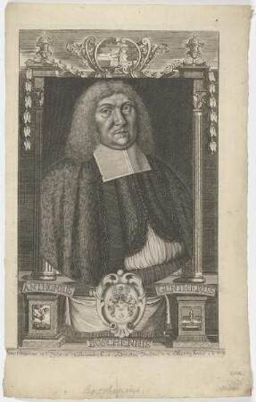 Bildnis des Anthonius Guntherus Boschenius
