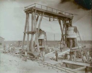 Weichselbrücke Marienwerder, Deutschland, 1907