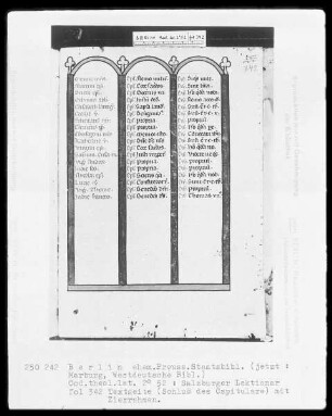 Lektionar aus Salzburg — Capitulare, Folio 342recto