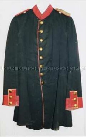 Waffenrock für Offiziere (Secondelieutenant der Reserve), 6. Thüringisches Infanterie-Regiment Nr. 95, Sachsen-Coburg-Gotha