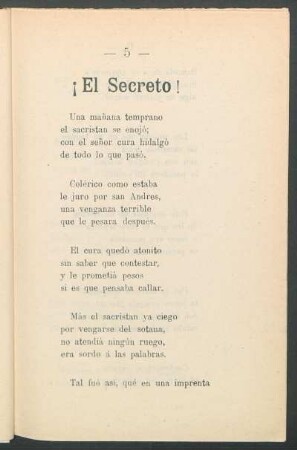 ¡El secreto!