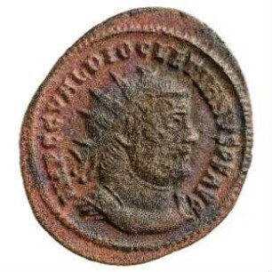 Münze, Follis (Follaro), 295 - 299 n. Chr.