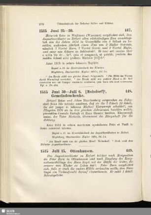 447. 1515, Juni 25-30