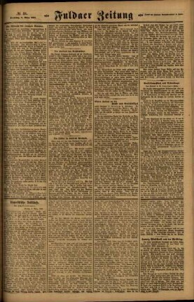 Zweite Ausgabe vom Samstag, den 06. März 1920.