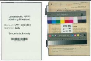 Entnazifizierung Ludwig Schuerholz , geb. 16.08.1890 (Webereiteilhaber)