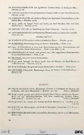 Hanau (Nr. 207-214)