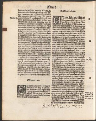 Esaias propheta.