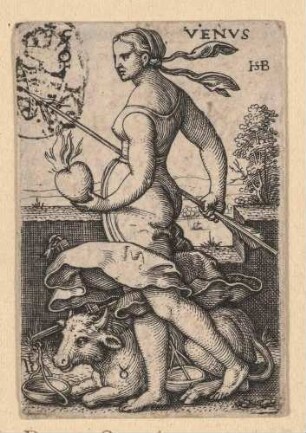 Venus, aus der Folge: Die sieben Planeten mit den Bildern des Tierkreises