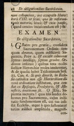 48-59, Examen