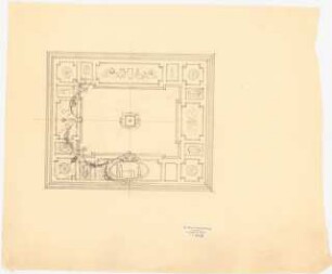 Villa Griebenow, Vetschau Umbau: Deckenansicht 1:20